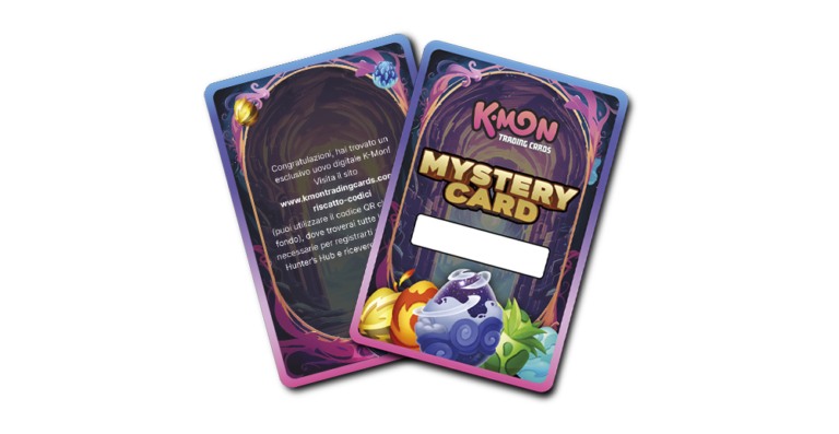 k-mon trading cards mistery cards